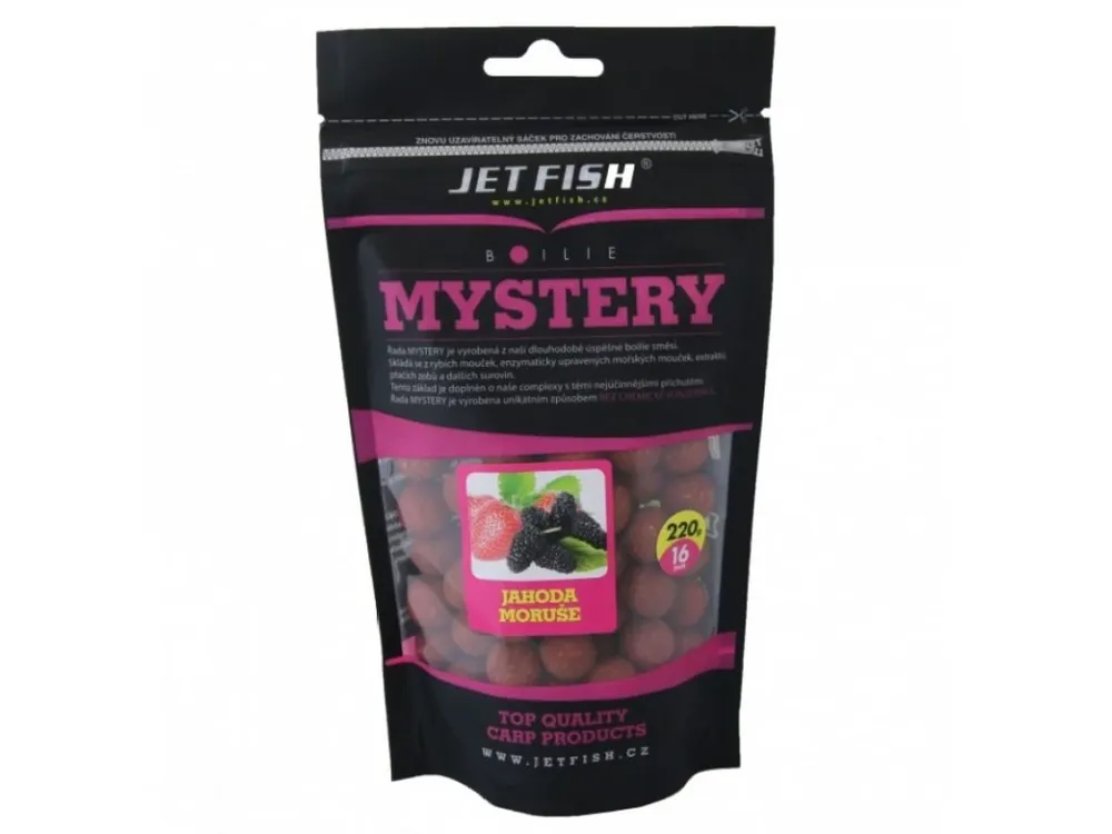 Must-Have Jet Fish Mystery BOILIE 16mm 220g Získejte slevu -5% za registraci v e-shopu