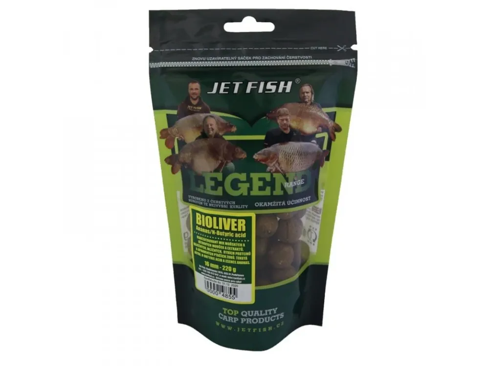 Oblíbený Jet Fish Legend Range BOILIE 20mm 250g Získejte slevu -5% za registraci v e-shopu