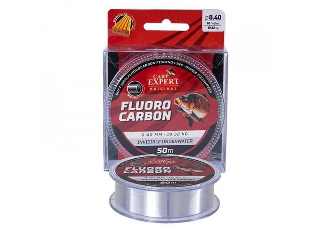 Fluorocarbonový vlasec CARP EXPERT 50m Získejte slevu -5% za registraci v e-shopu Bezpečná Platba