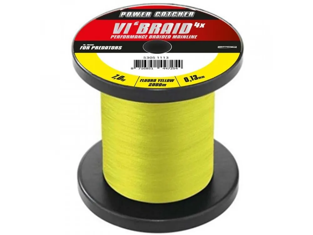 Pletená šňůra SPRO Powercatcher YELLOW Získejte slevu -5% za registraci v e-shopu Nejlepší Cena