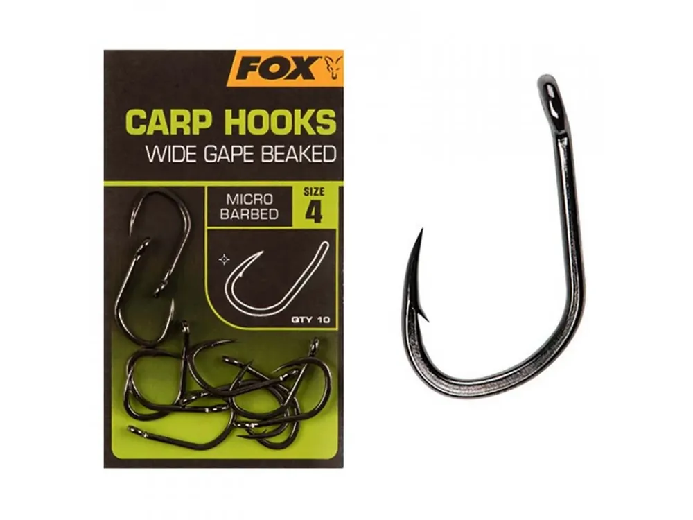 Háček FOX Wide Gape Beaked Získejte slevu -5% za registraci v e-shopu Objednat Nyní