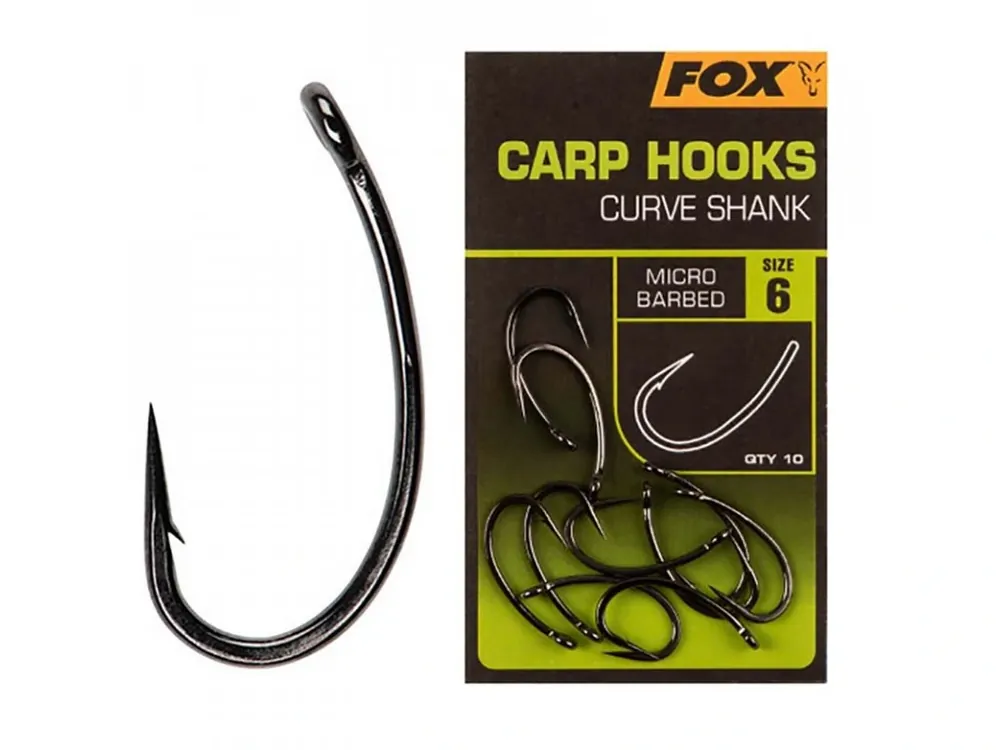 Časově Omezené Háček FOX Curve Shank Získejte slevu -5% za registraci v e-shopu