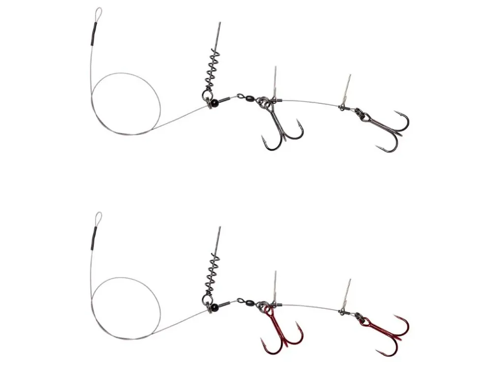 Savage Gear návazec s trojháčky CORKSCREW RIG Získejte slevu -5% za registraci v e-shopu Expresní Doručení