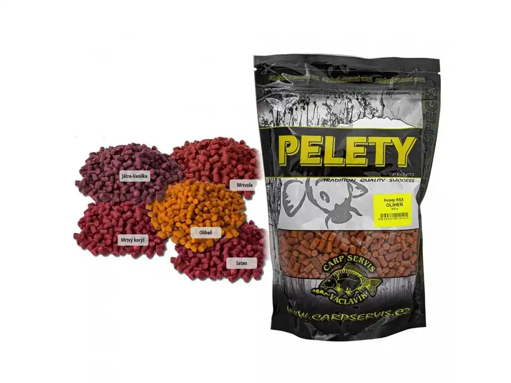 Václavík Pelety RSX 800g Získejte slevu -5% za registraci v e-shopu Výprodej