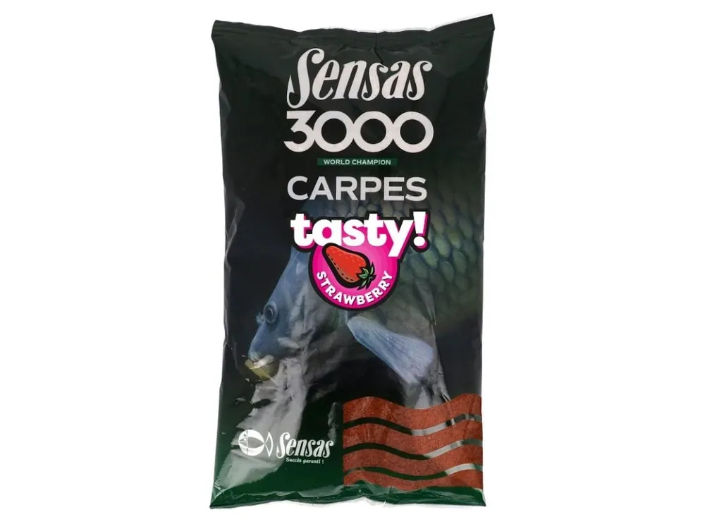 Omezená Nabídka Sensas 3000 Super Carp Tasty Jahoda Získejte slevu -5% za registraci v e-shopu