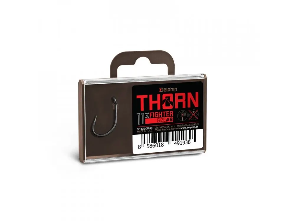 Háčky Delphin Thorn Fighter 11ks Získejte slevu -5% za registraci v e-shopu Must-Have