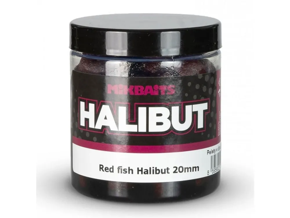 Novinka Pelety Robin Red Halibut v dipu Získejte slevu -5% za registraci v e-shopu