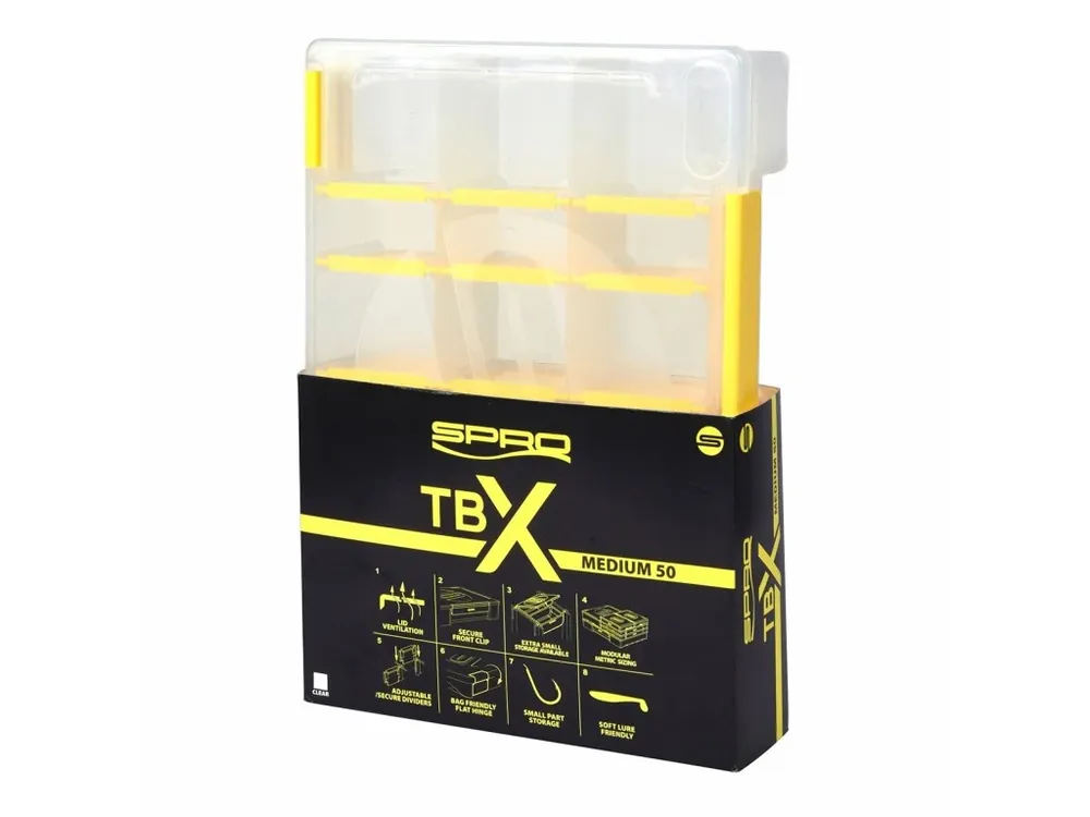 Hit Sezóny Krabička Spro TBX M50 Získejte slevu -5% za registraci v e-shopu