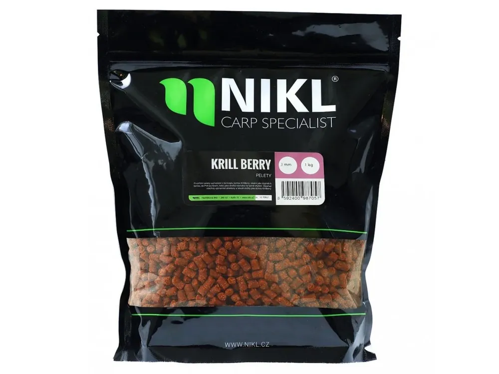 Pelety Nikl 1kg 3mm Získejte slevu -5% za registraci v e-shopu Víkendová Akce