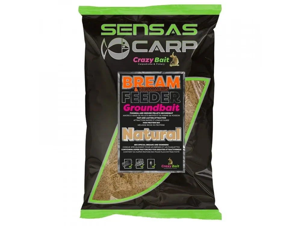 Originální Sensas Feeder Natural 2kg Získejte slevu -5% za registraci v e-shopu