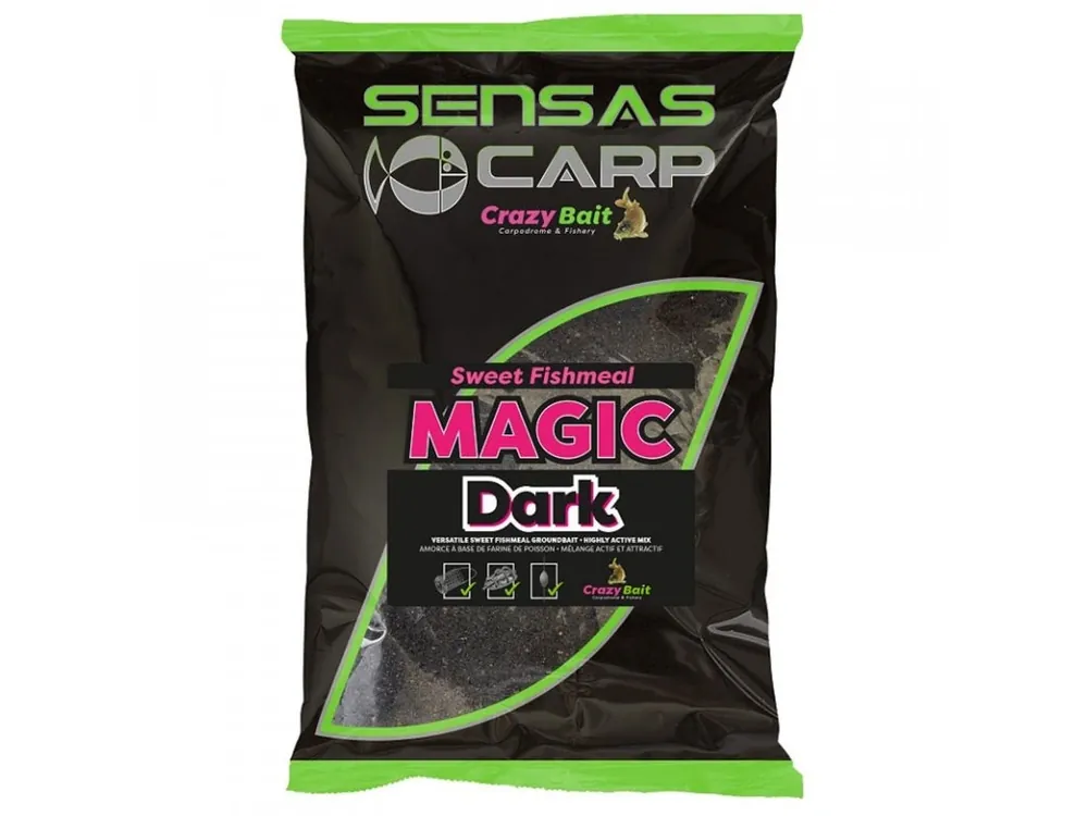 Sensas Magic Dark 2kg Získejte slevu -5% za registraci v e-shopu Tovární Cena