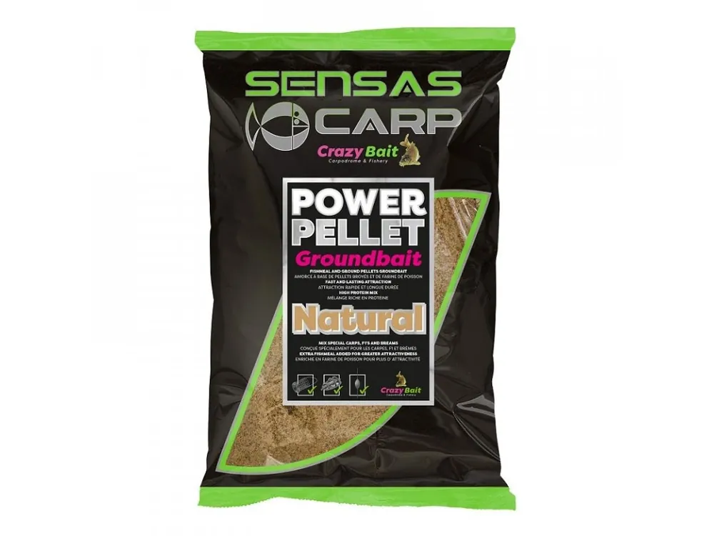 Sensas Power Pellet 2kg Získejte slevu -5% za registraci v e-shopu Super Cena