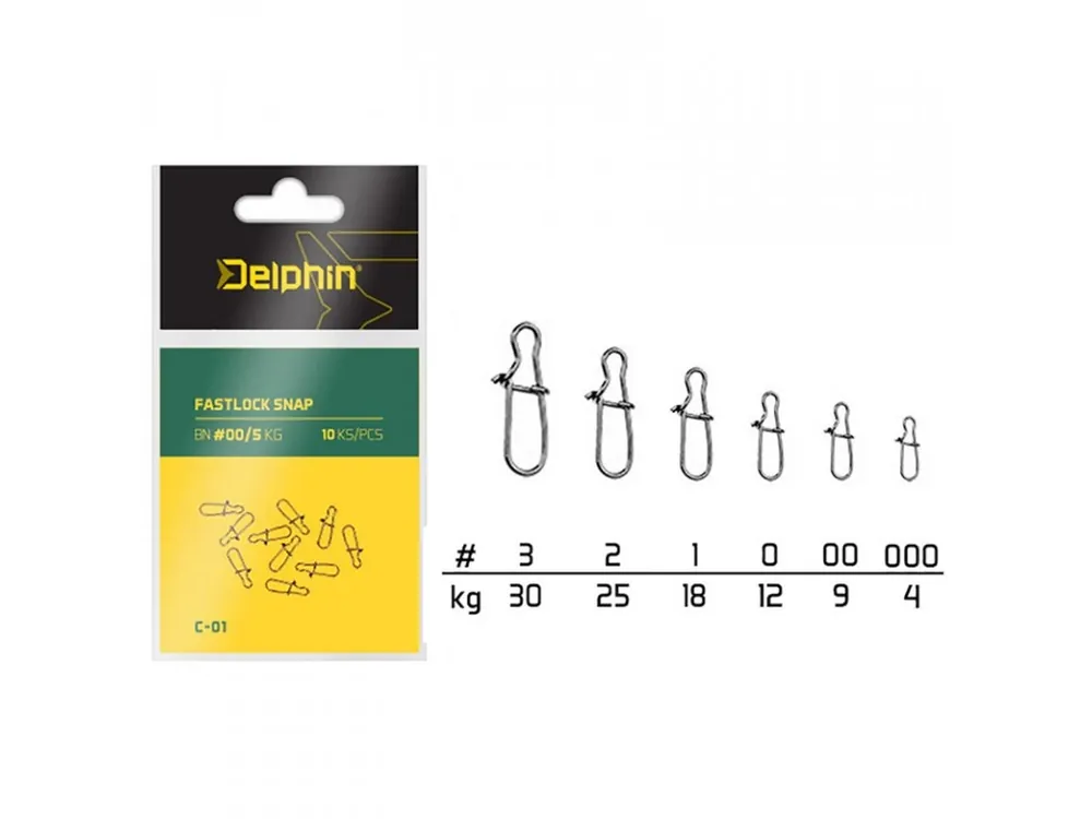 Bezpečná Platba Karabinka Delphin FS Získejte slevu -5% za registraci v e-shopu