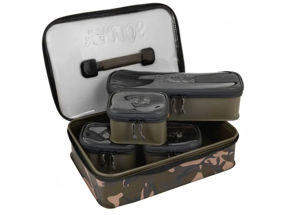 Fox Aquos Camo Accesory Bag System Získejte slevu -5% za registraci v e-shopu Víkendová Akce