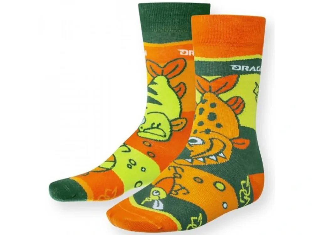 Ponožky veselé Dragon Získejte slevu -5% za registraci v e-shopu Nejlepší Volba