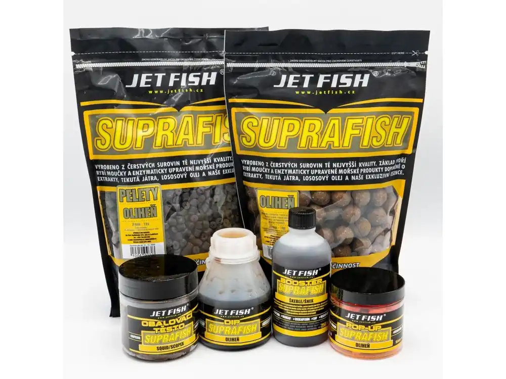Hit Sezóny Jet Fish SupraFish BOILIE 24mm 1kg Získejte slevu -5% za registraci v e-shopu