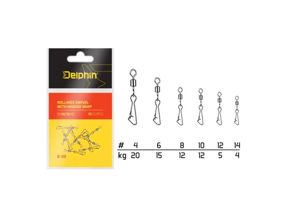 Karabinka Hooked Snap B-03 Získejte slevu -5% za registraci v e-shopu Super Cena