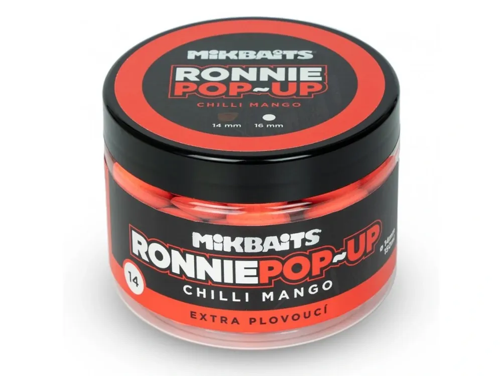 Mikbaits Ronnie pop-up 14mm 150ml Získejte slevu -5% za registraci v e-shopu Akce