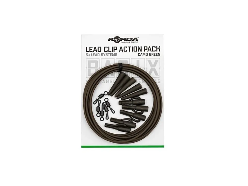 Korda montáž Basix Lead Clip Action Pack Získejte slevu -5% za registraci v e-shopu Nakupujte Hned