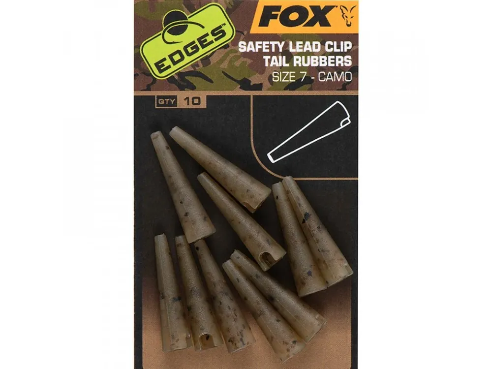Nová Kolekce Fox Edges Safety Tail Rubbers CAMO č. 7 Získejte slevu -5% za registraci v e-shopu