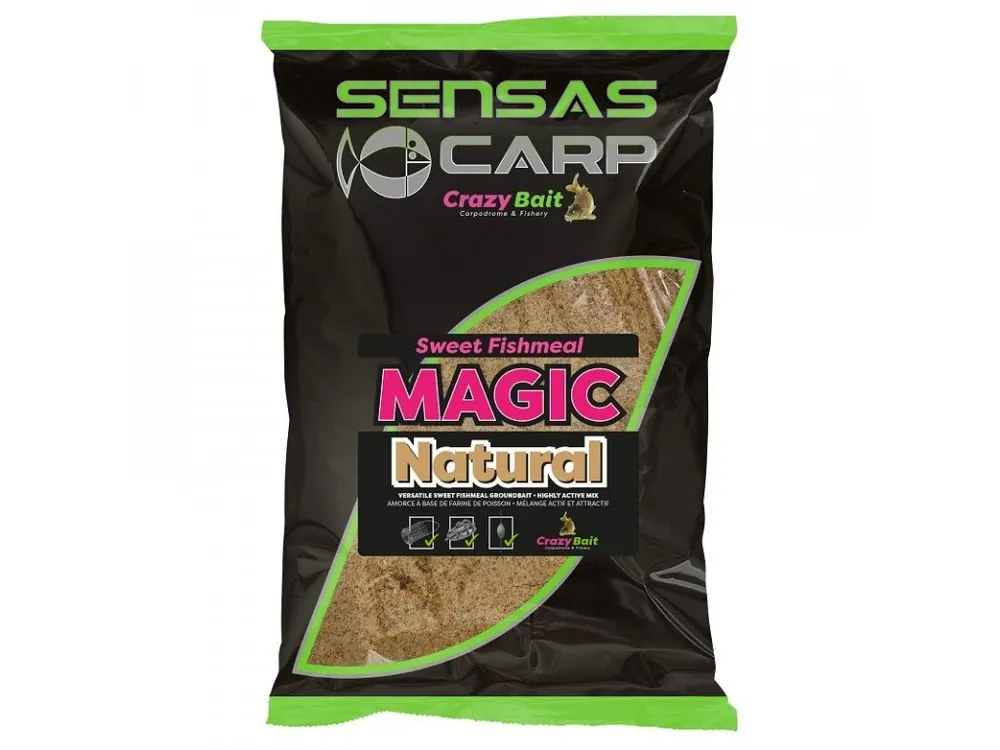 Sensas Magic Natural 2kg Získejte slevu -5% za registraci v e-shopu Nejprodávanější
