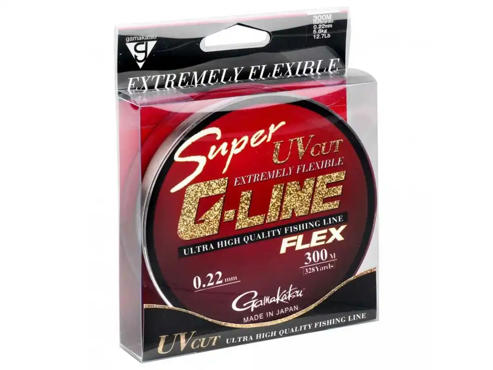 Gamakatsu G-Line FLEX 300m Získejte slevu -5% za registraci v e-shopu Akční Nabídka