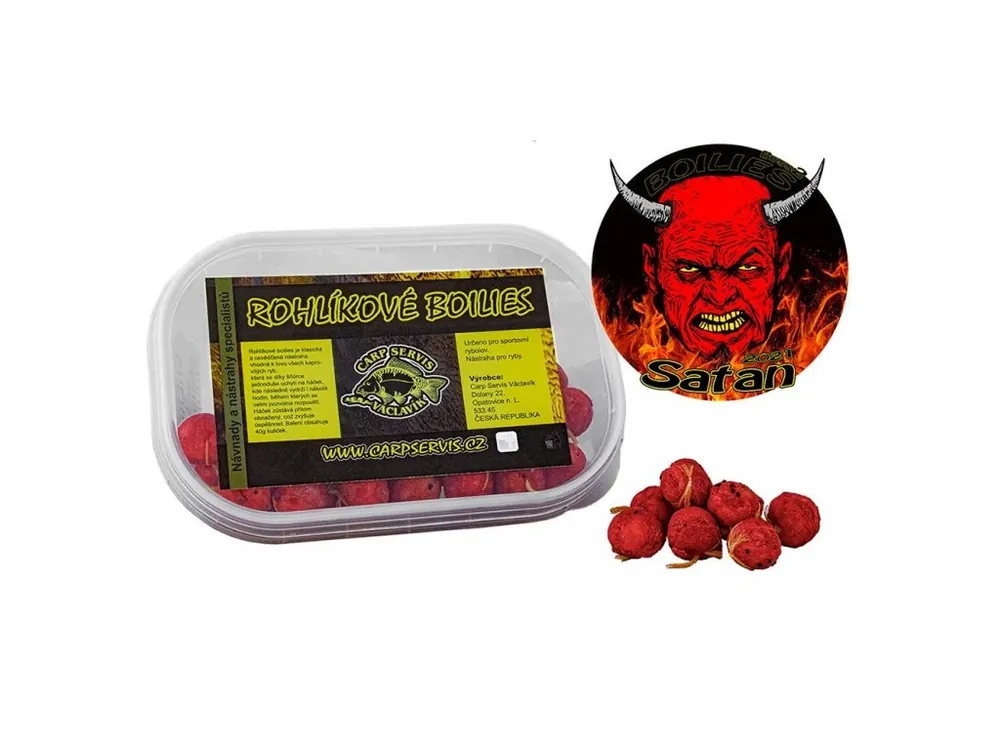 Rohlíkové boilies Carp Servis Václavík Získejte slevu -5% za registraci v e-shopu Cenová Bomba