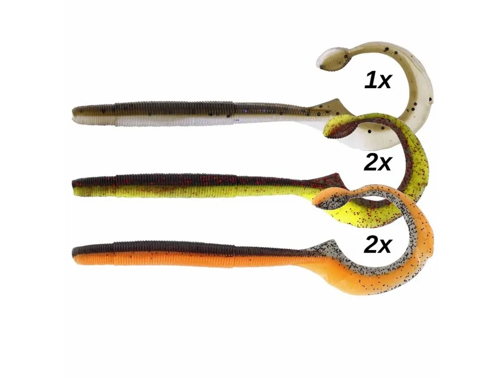 Oblíbený Westin NED Worm Curl 12cm 5ks Získejte slevu -5% za registraci v e-shopu