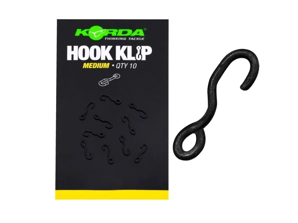 Korda Klip na háček Hook Klip Medium 10ks Získejte slevu -5% za registraci v e-shopu Cenový Hit