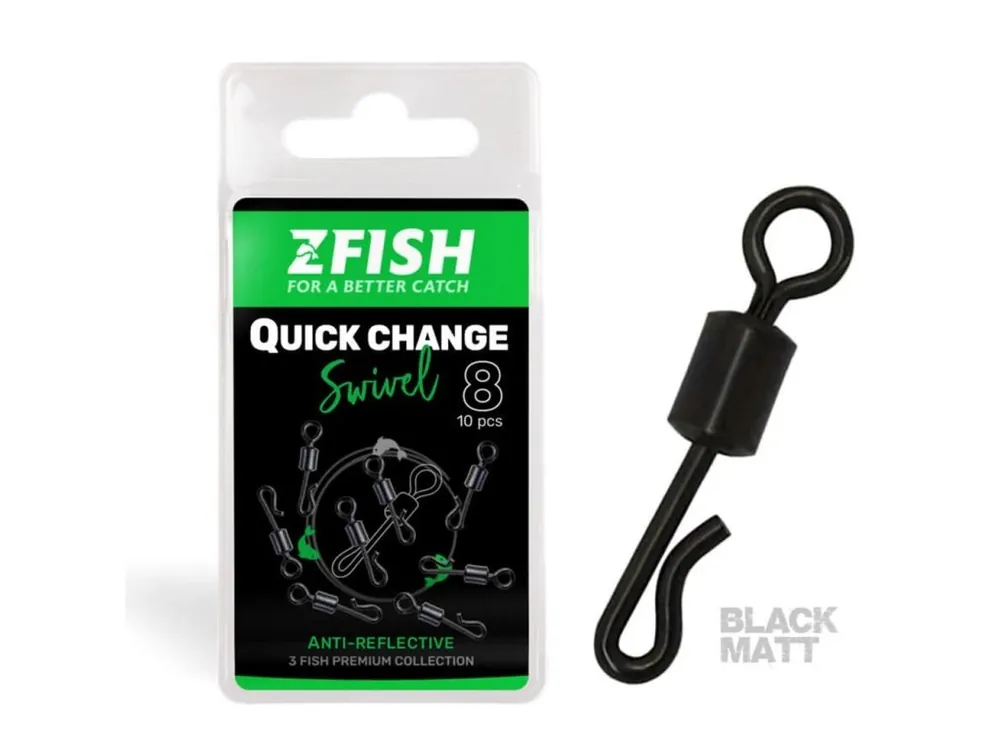 Ověřený Obratlík Quick Change - rychlovýměnný Z-Fish Získejte slevu -5% za registraci v e-shopu