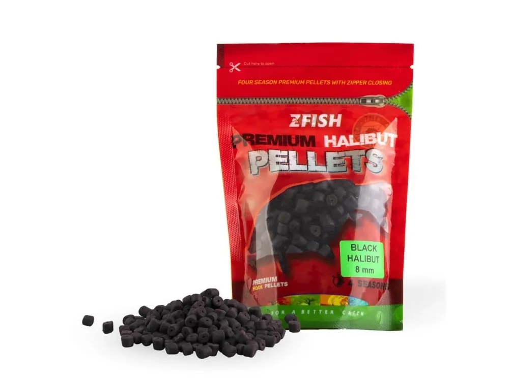 Oblíbený Chytací pelety Z-Fish Black Halibut 200g Získejte slevu -5% za registraci v e-shopu