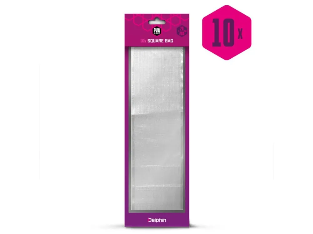 PVA sáčky Delphin 15x8cm 10ks Získejte slevu -5% za registraci v e-shopu Must-Have