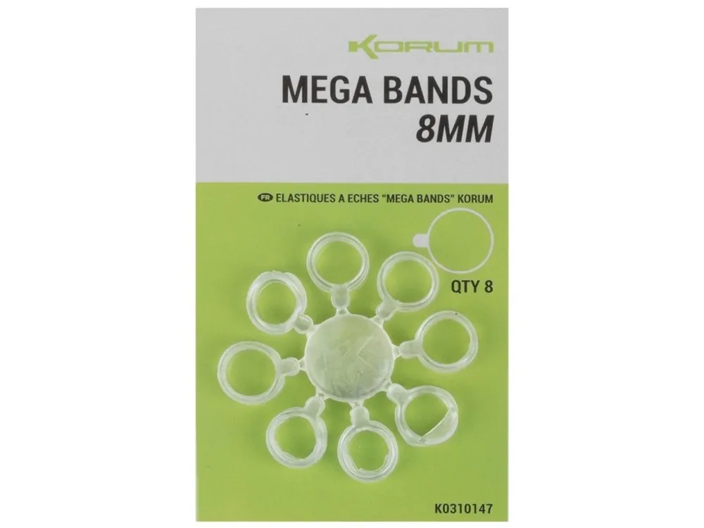 Odeslání Ihned Gumičky na pelety Korum Mega Bands Získejte slevu -5% za registraci v e-shopu