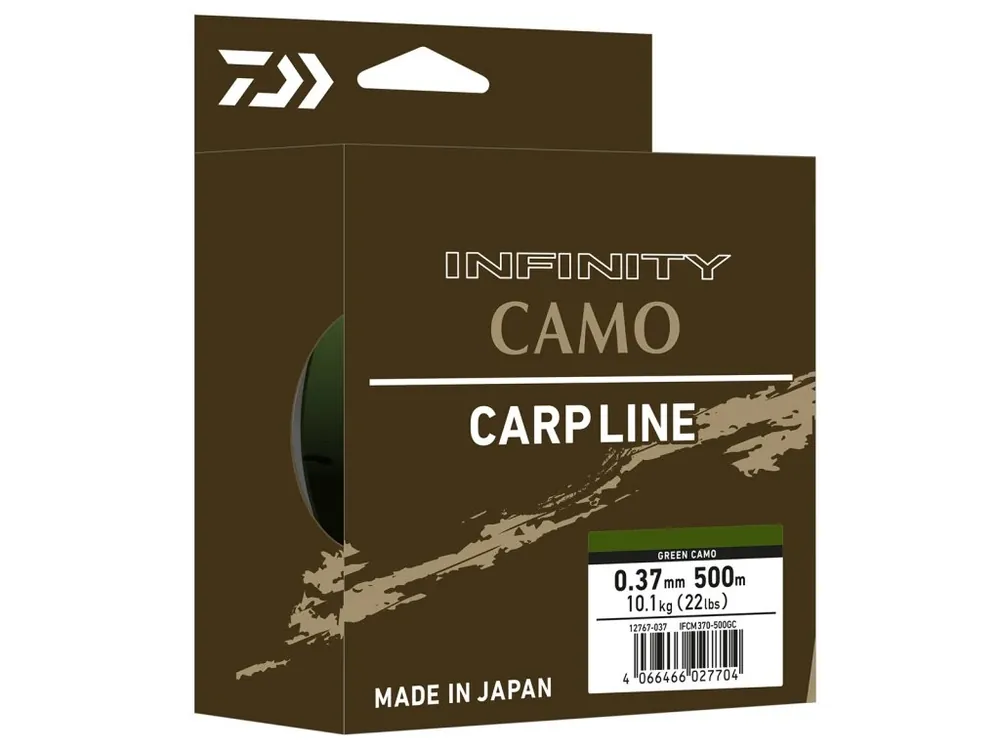 Daiwa Infinity Camo Carp Brown 500m Získejte slevu -5% za registraci v e-shopu Oblíbený