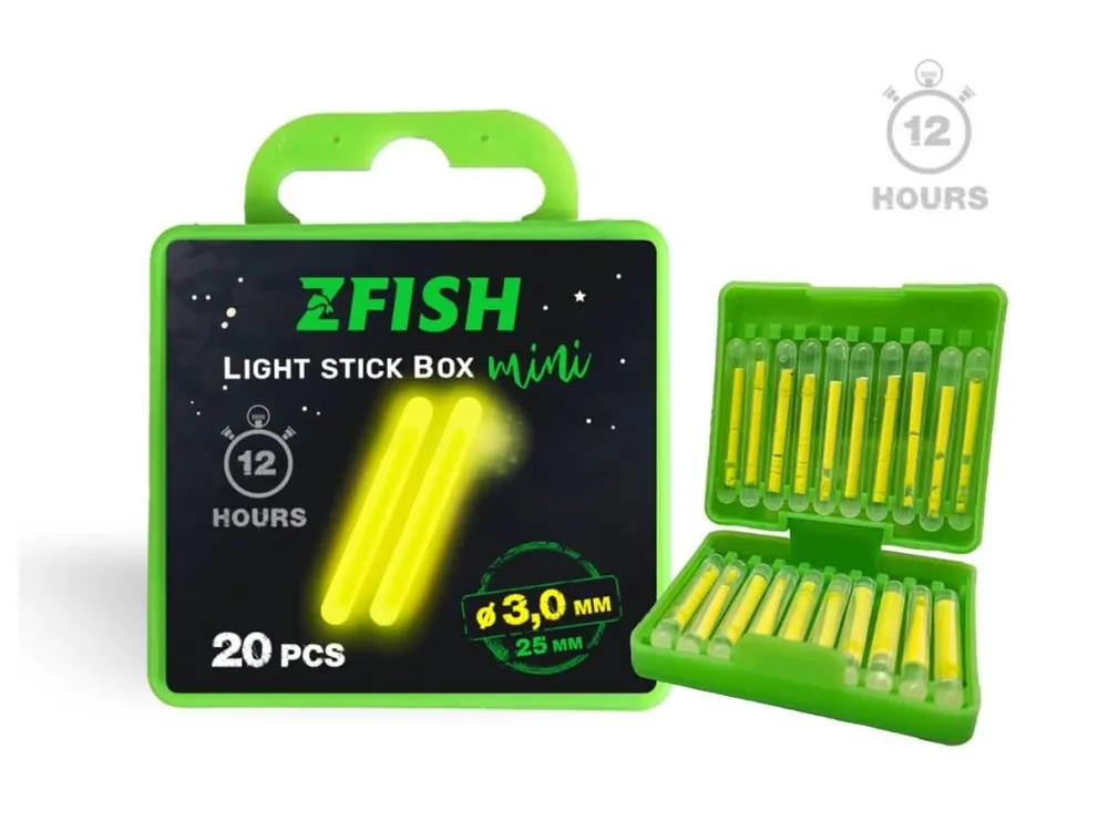 Originální Chemické světlo Zfish BOX 20ks Získejte slevu -5% za registraci v e-shopu