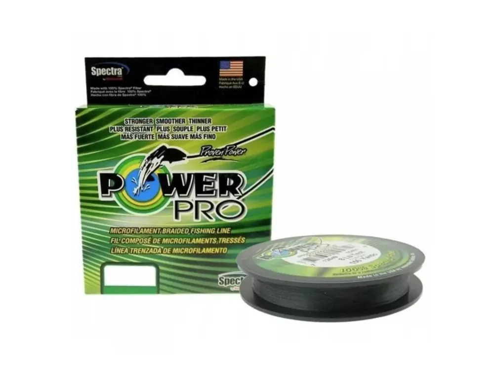 Pletená šňůra PowerPRO Moss Green Získejte slevu -5% za registraci v e-shopu Rychlé Dodání