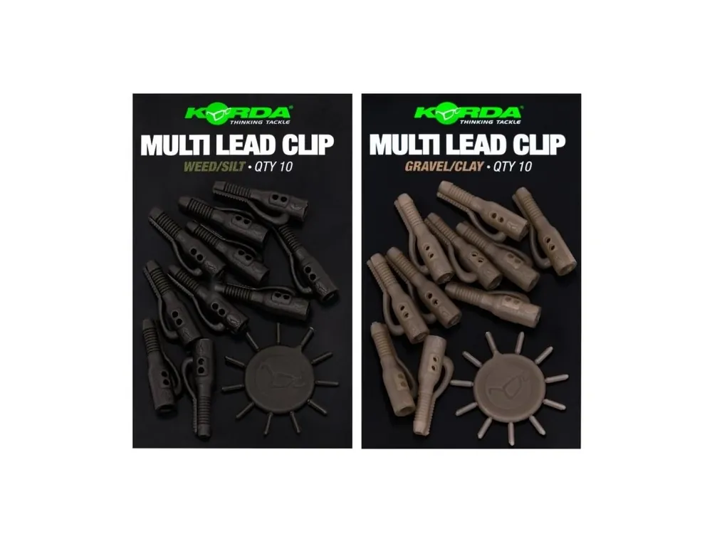 Značkový Korda klipy na olovo Multi Lead Clip 10ks Získejte slevu -5% za registraci v e-shopu