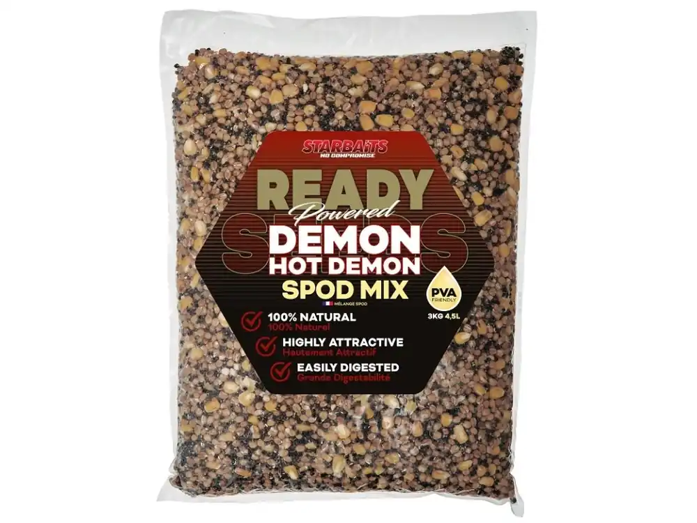 Vařený partikl Starbaits Hot DEMON 3kg Získejte slevu -5% za registraci v e-shopu Originální