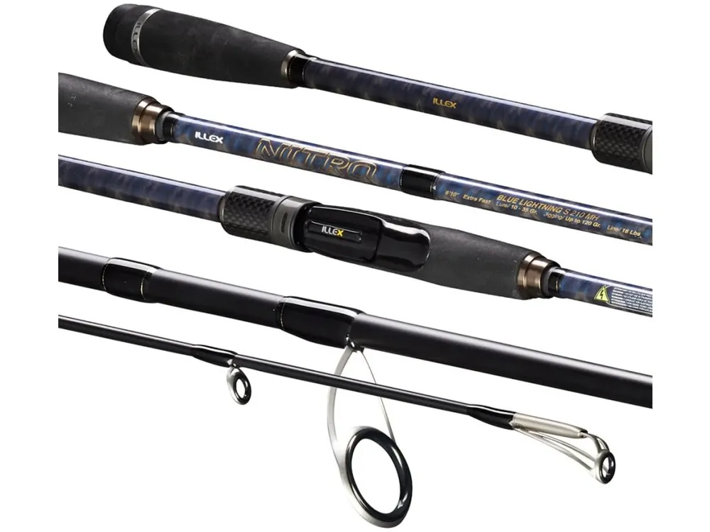 Originální Illex Nitro 2,10m MH Blue Lightning 10-35g