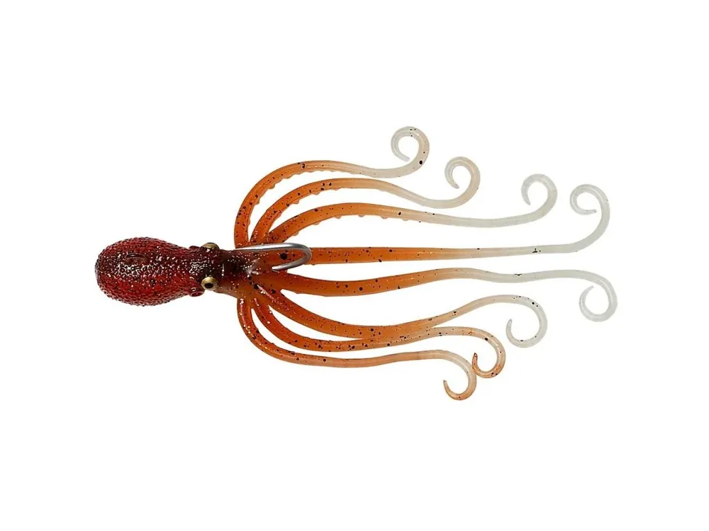 Savage Gear 3D Chobotnice Brown Glow Získejte slevu -5% za registraci v e-shopu Aktuální