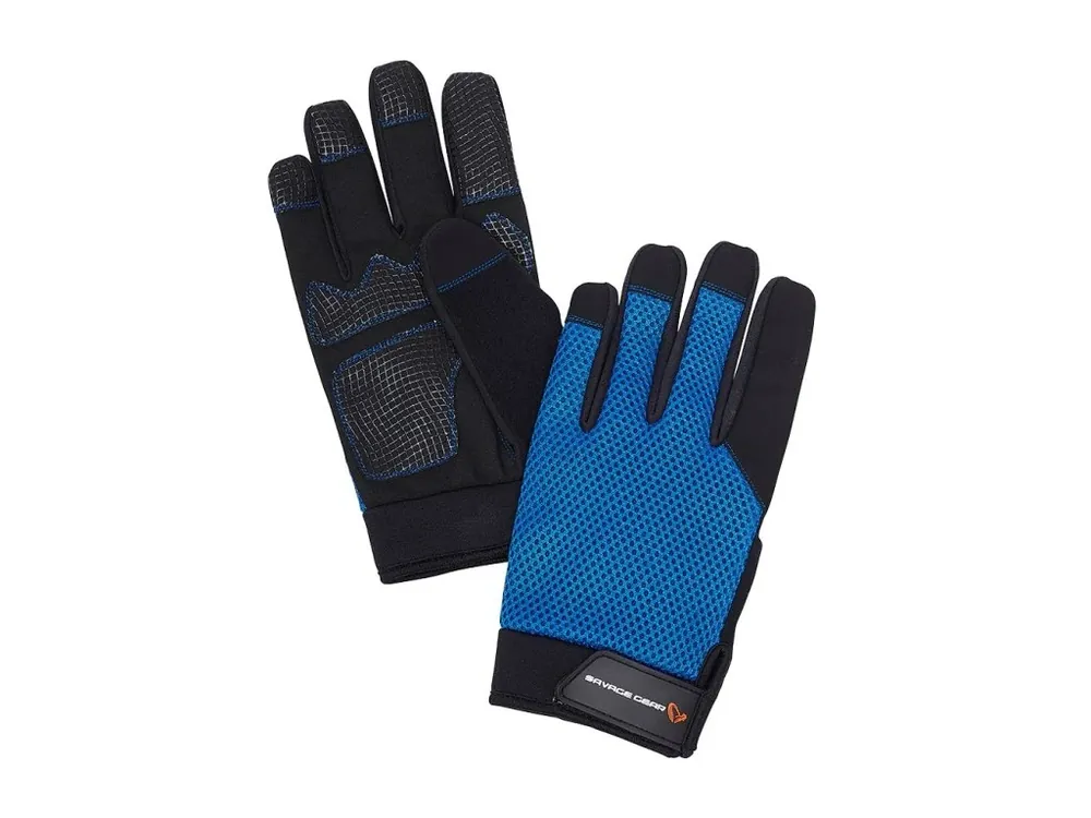 Zlevněný Savage Gear Rukavice Aqua Mesh Glove Sea Blue Získejte slevu -5% za registraci v e-shopu