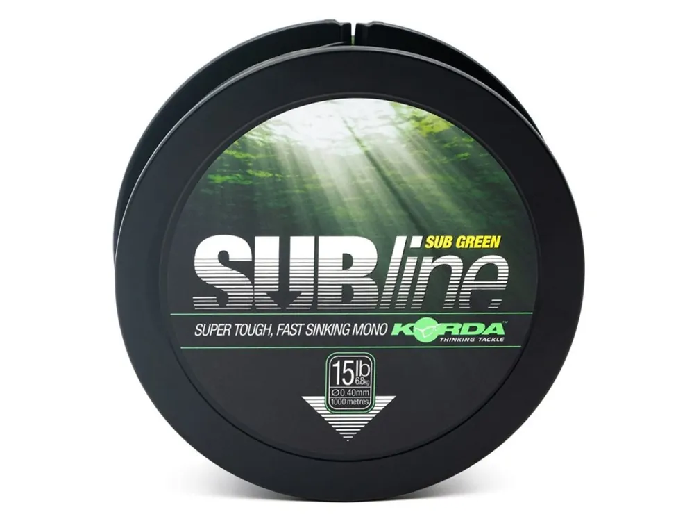 Korda Subline Ultra Tough Green 1000 m Získejte slevu -5% za registraci v e-shopu Speciální Cena