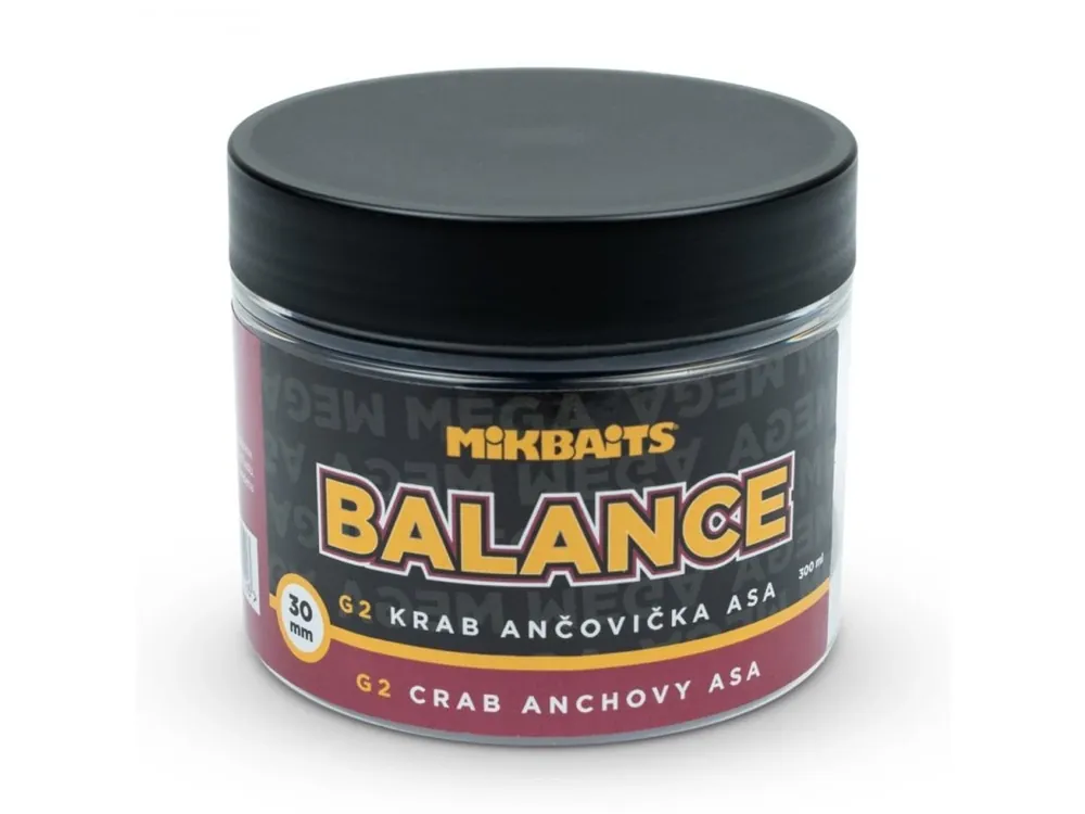 Akční Nabídka Mikbaits neutrální boilies Mega Balance 30mm Získejte slevu -5% za registraci v e-shopu