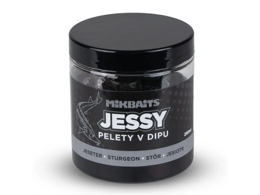 Nejlepší Volba Jessy pelety na jesetery v dipu 250ml Získejte slevu -5% za registraci v e-shopu