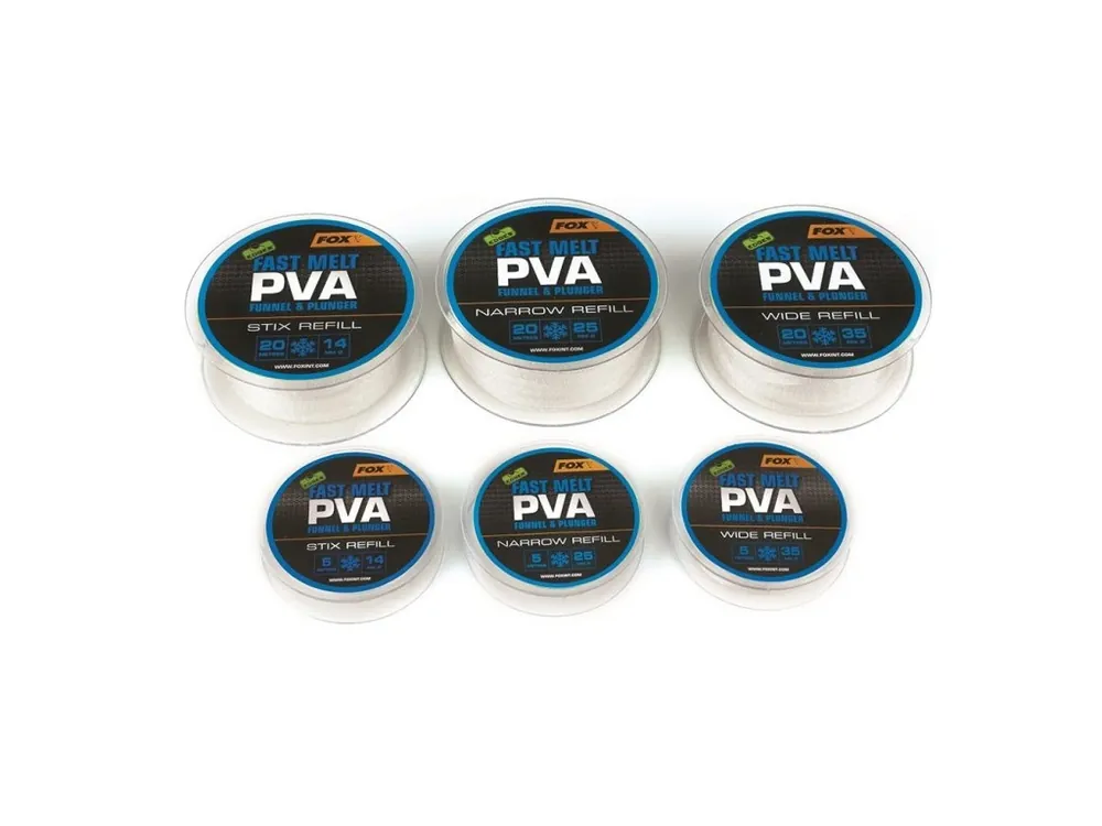 Finální Výprodej Fox Náhradní PVA Punčocha Edges Refill Fast Melt Získejte slevu -5% za registraci v e-shopu