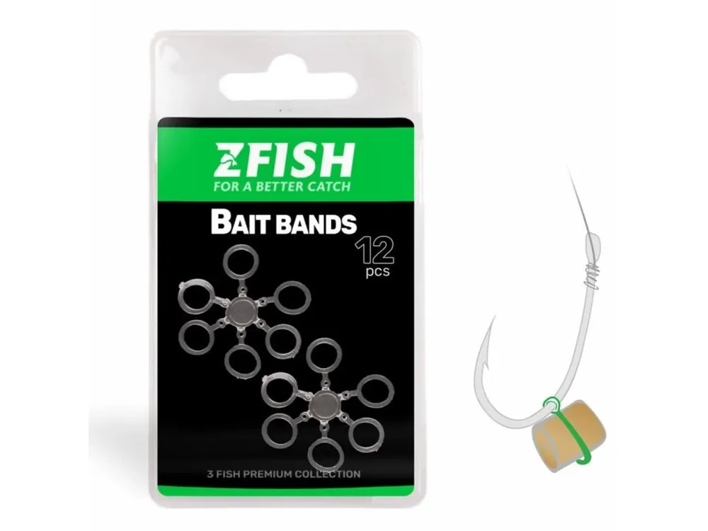Pouze Dnes Z-Fish kroužky na pelety Baid Bands Získejte slevu -5% za registraci v e-shopu