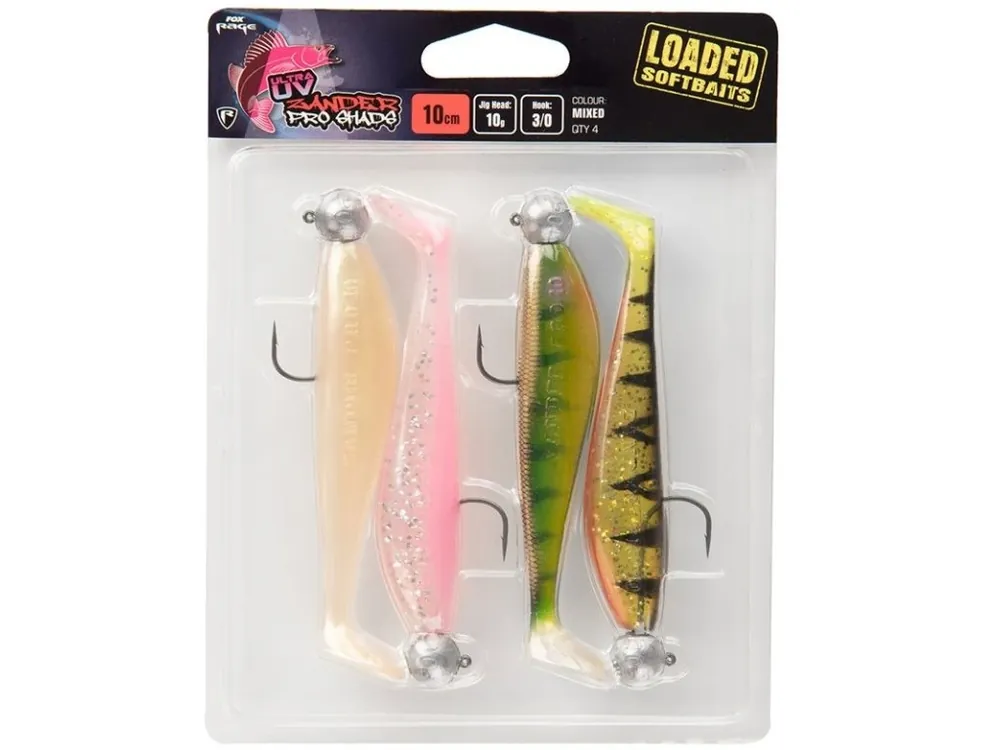 Fox Rage Zander PRO MIX Packs 4ks Získejte slevu -5% za registraci v e-shopu Nejlepší Cena