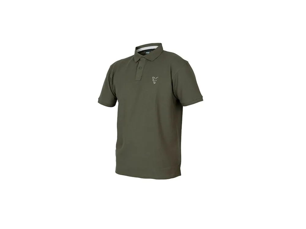 Časově Omezené Fox Triko Collection Polo Green & Silver Polo Shirt