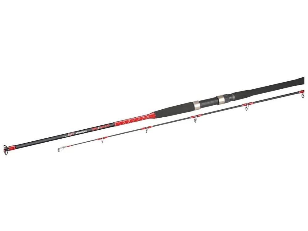 Akční Cena Mikado Prut - CAT TERRITORY TROLL&SPIN 245 / 50-180 g (dvoudílný)