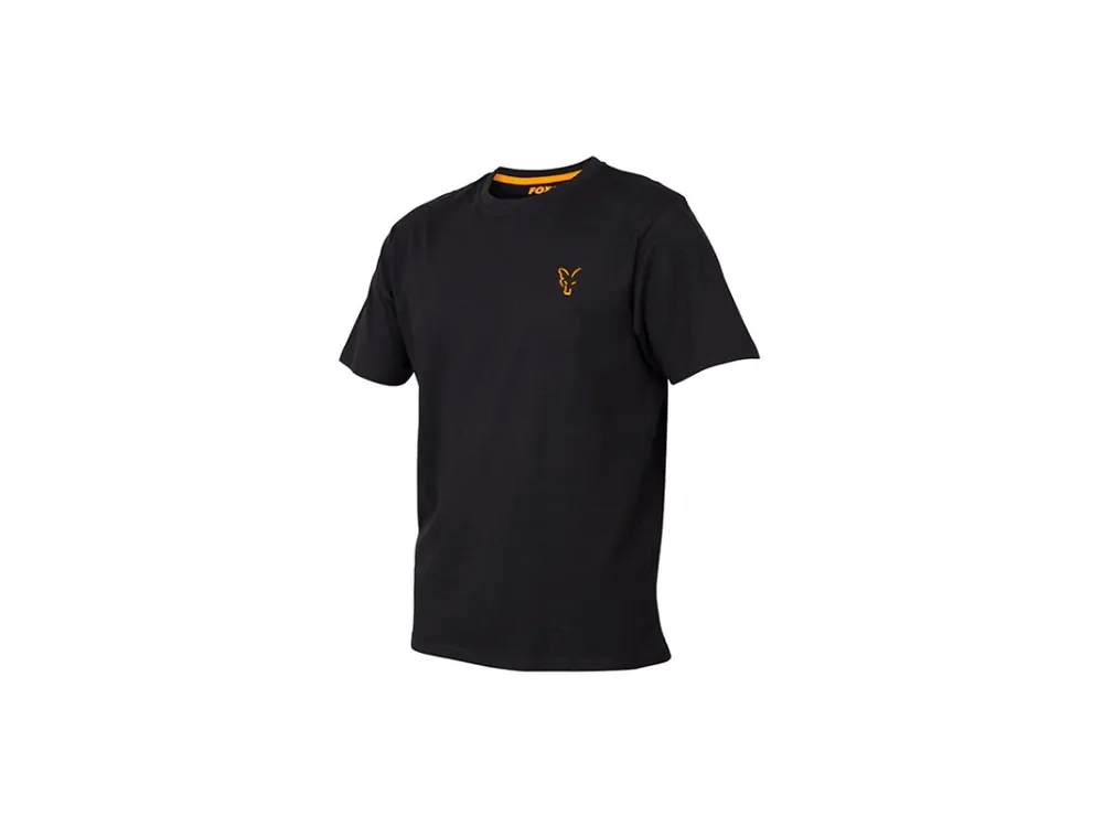 Fox Triko Collection Orange & Black T-Shirt Expresní Doručení
